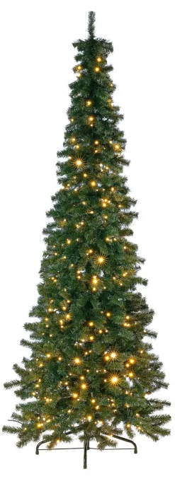 Abeto Artificial Esbelto Con LED 180 Cm