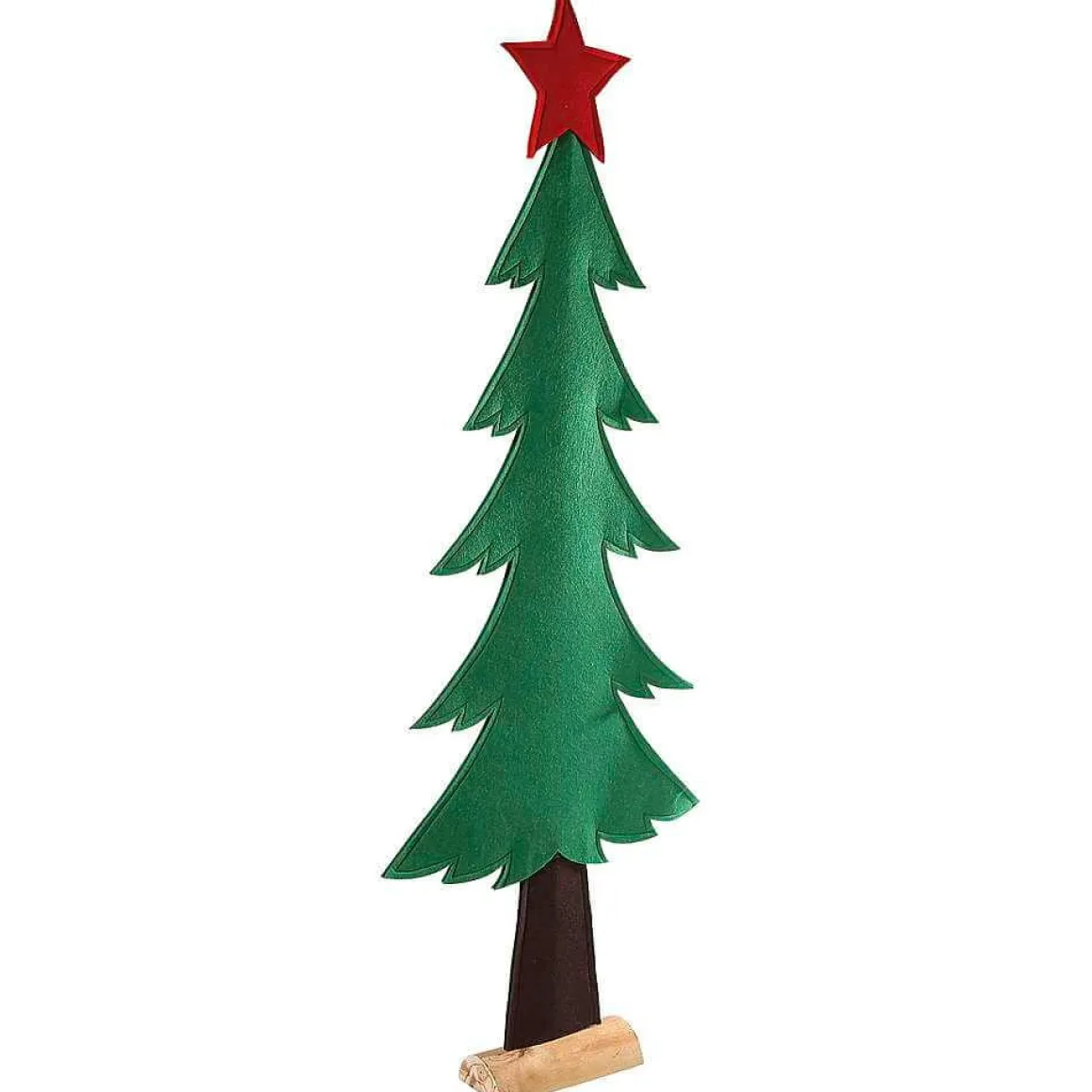 Abeto Decorativo Fieltro 122 Cm Verde