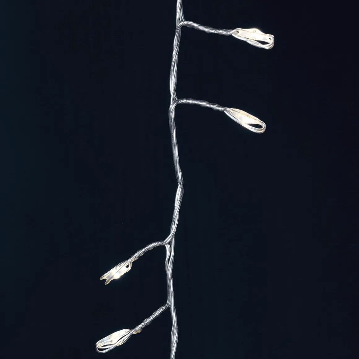 Anillo De Luces De Alambre "Fuegos Artificiales", Longitud 185 Cm, Ø 30 Cm