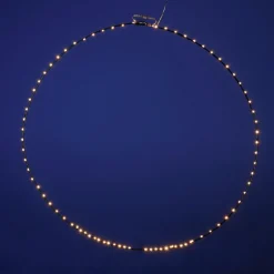 Anillo De Luces LED Para Exteriores, LED Cálido, Ø 75 Cm