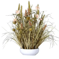 Arreglo Floral Seco De Flores Artificiales
