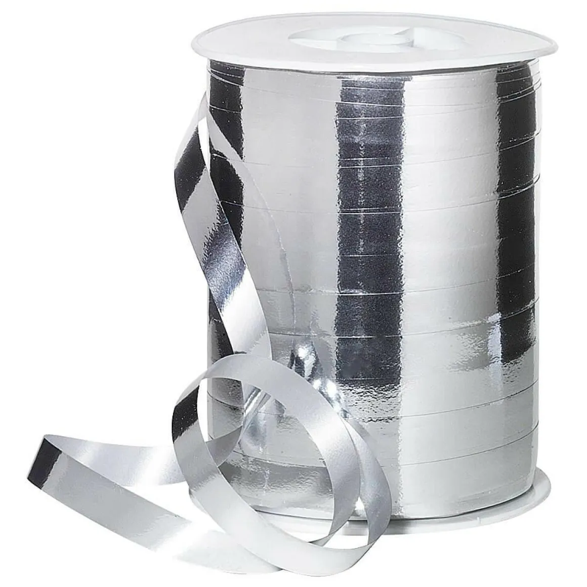 Banda Metálica Brillante, Anchura 10 Mm, Plata