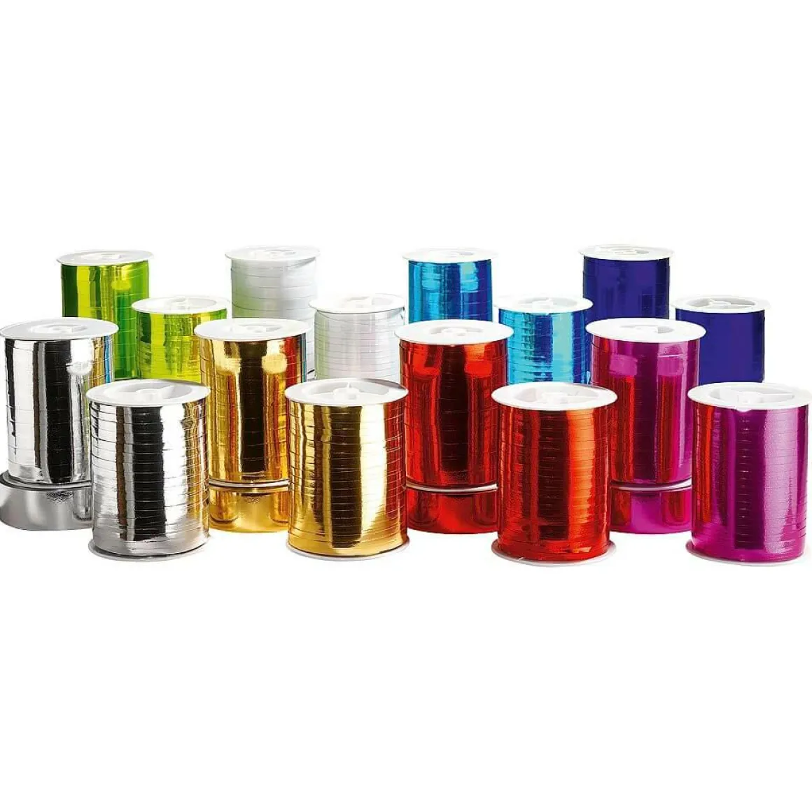Banda Metálica Brillante, Anchura 10 Mm, Plata