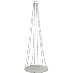 Bandeja Colgante Con Cadenas De Perlas, Ø 60 Cm, Longitud 170 Cm