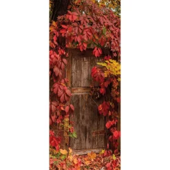 Bandera De Tela Ignífuga "Hojas De Otoño" 100 X 200 Cm