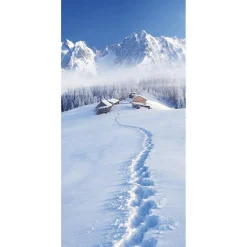 Bandera De Tela Snow Hut 1 X 2 M