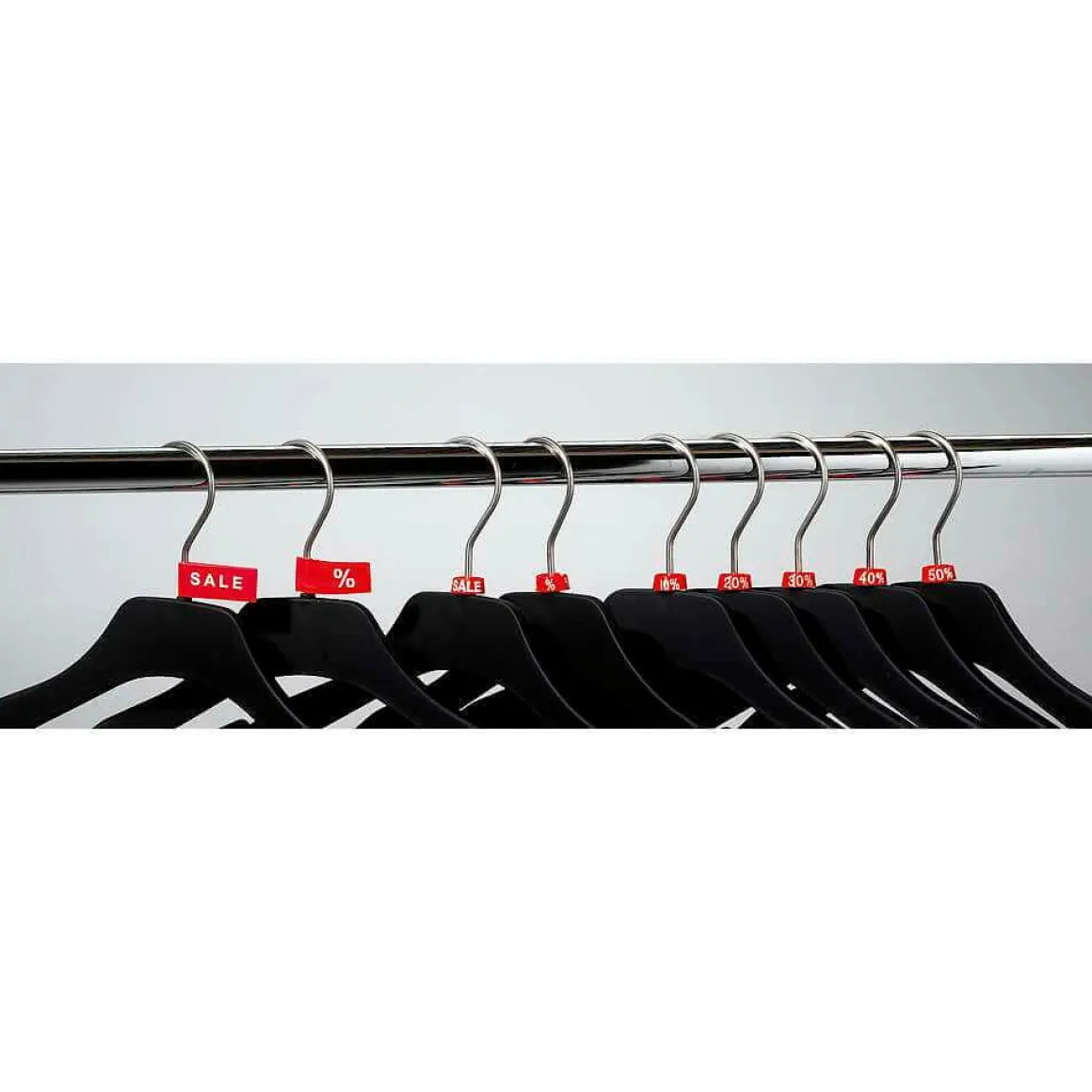 Banderita De Percha "Porcentaje" 50 Piezas