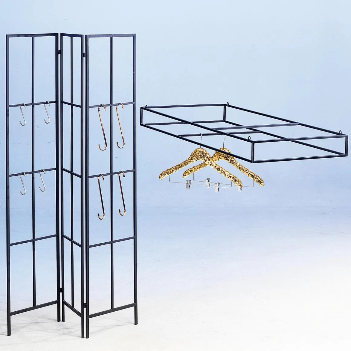 Biombo De Metal Altura 160 Cm