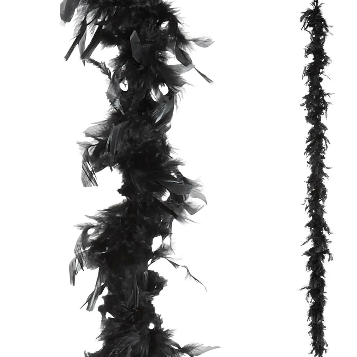 Boa De Plumas, Negra, 180 Cm