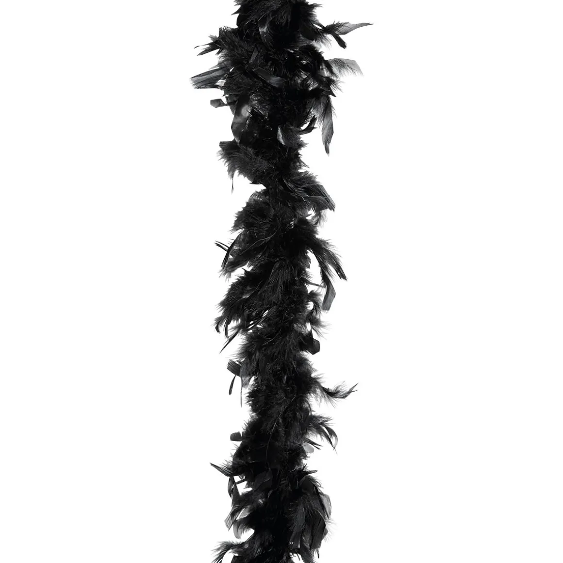 Boa De Plumas, Negra, 180 Cm