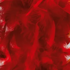 Boa De Plumas, Roja, 180 Cm