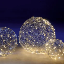 Bola Con Iluminación LED Caliente Intermitente, 60 Cm