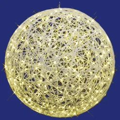 Bola 3D De Fibra De Vidrio Con Luz IP67, 100 Cm Ø