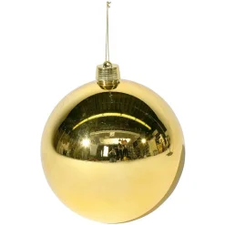 Bola De Navidad XXL Oro Brillante, 30 Cm