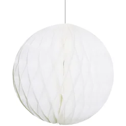 Bola De Nido De Abeja Blanca, Ignífuga, B1 30 Cm Ø