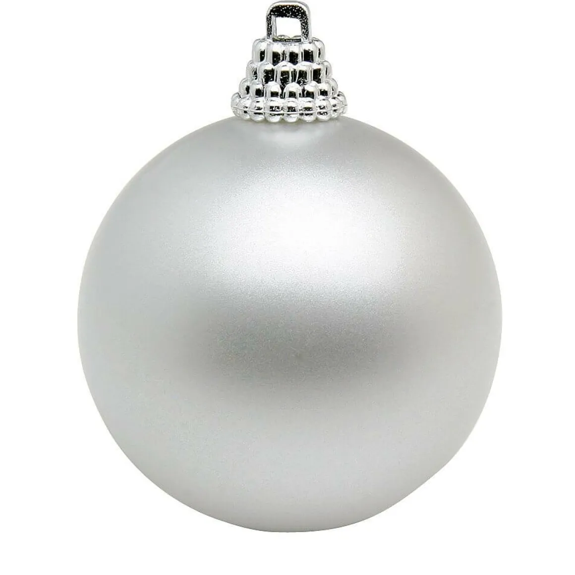 Bolas De Navidad Nácar Mate, 10cm-6piezas