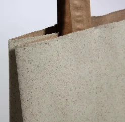 Bolsa De Mano Ecológica De Papel De Hierba De 22 X 30 Cm