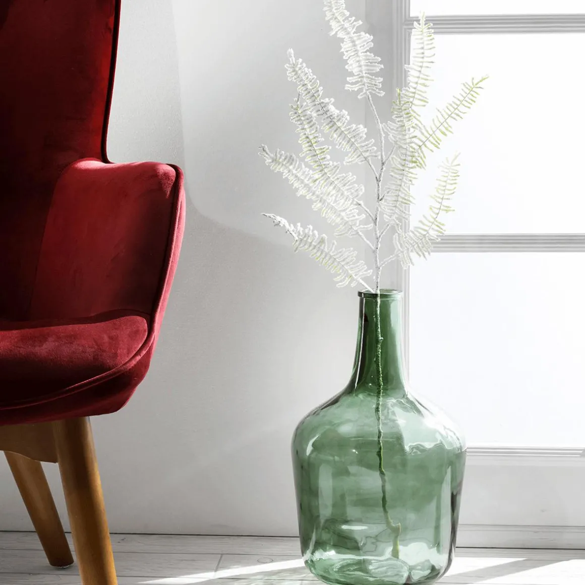 Botella De Vidrio Jarrón De Vidrio 45 Cm