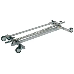 Caballete De Rodillos Plegable, Regulable En Altura, 1 M De Ancho