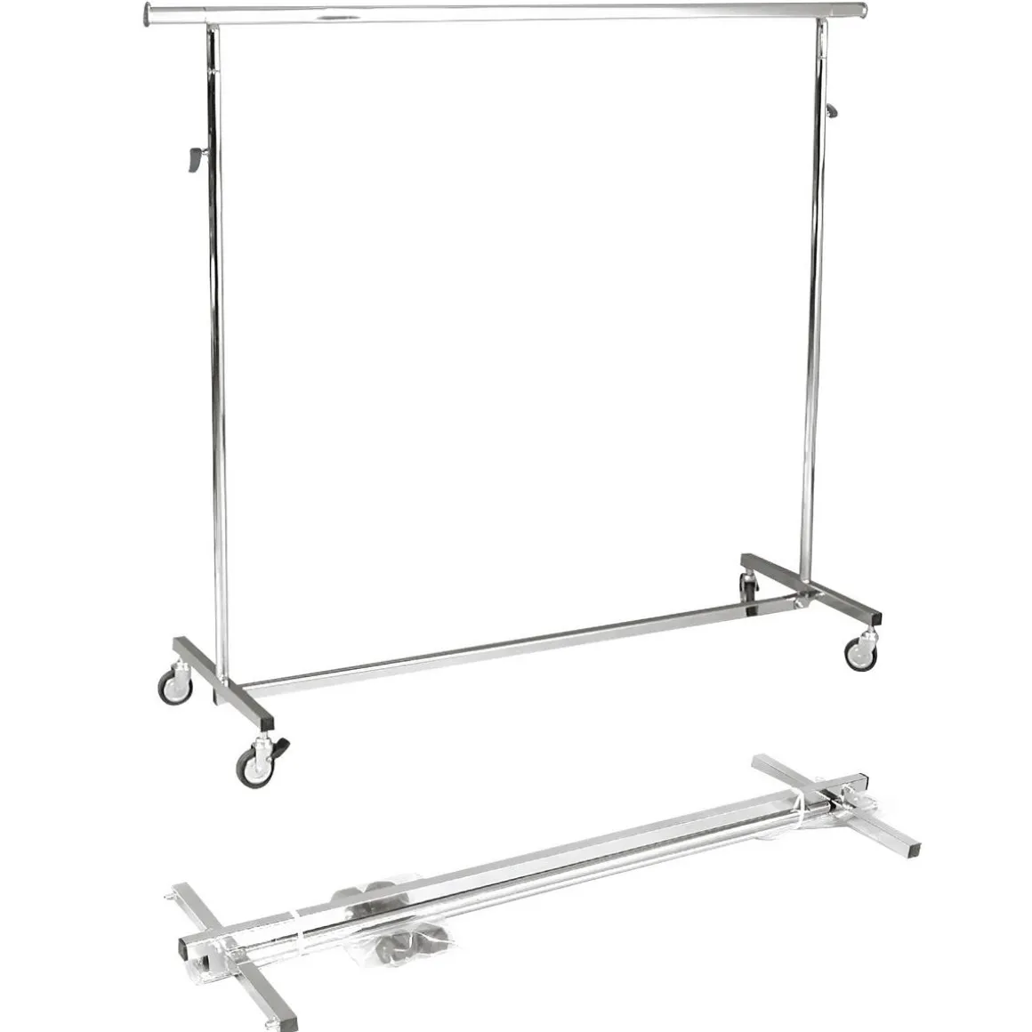 Caballete De Rodillos Plegable, Regulable En Altura, 1,5 M De Ancho