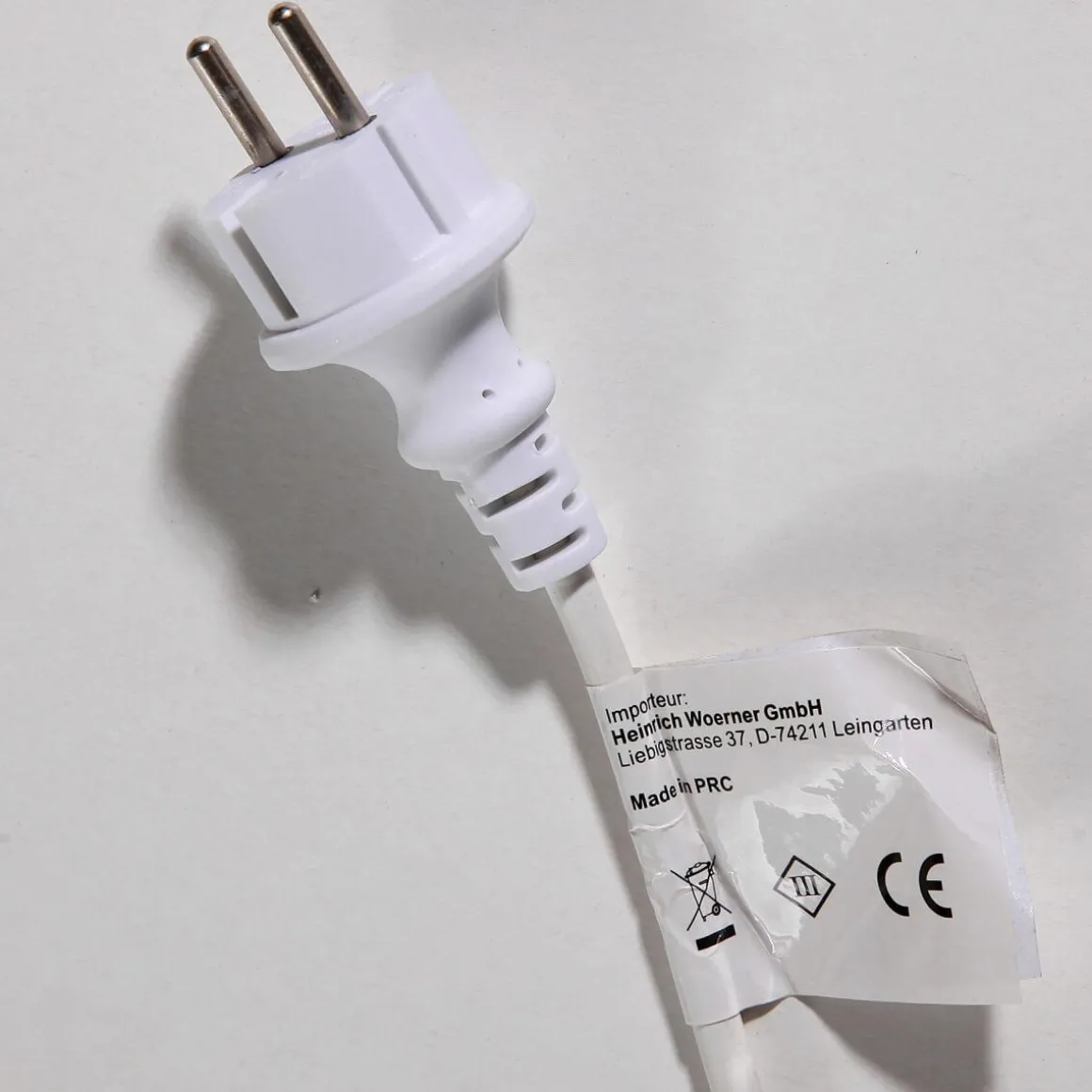 Cable De Conexión IP44 Para Productos LED Sistema IP67, Blanco
