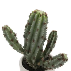 Cactus Artificial Decorativo De 24 Cm En Moldeado Por Inyección