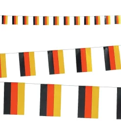 Cadena De Banderas Alemania Papel 5 M
