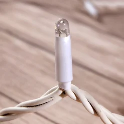 Cadena De Luces LED De Acoplamiento Para Exteriores IP67, 10 M Sin Cable De Alimentación, Blanco