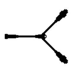 Cadena De Luz De Bajo Voltaje Blanca 10m IP44 Blanco Cálido