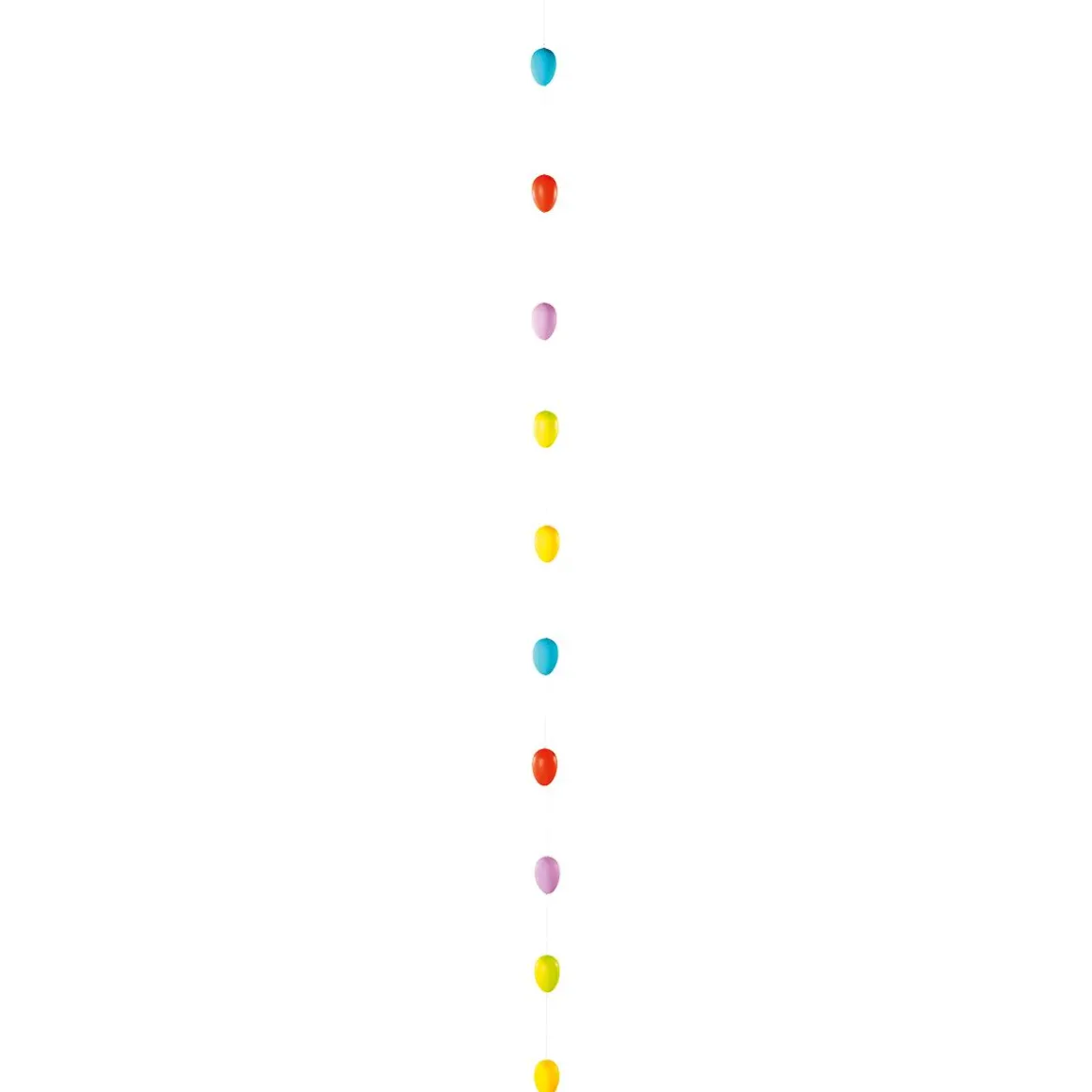 Cadena Decorativa Con Huevos De Pascua Coloridos Uni 160 Cm