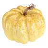 Calabaza Decorativa De 13 Cm De Altura Y 17 Cm De Diámetro De Poliespuma