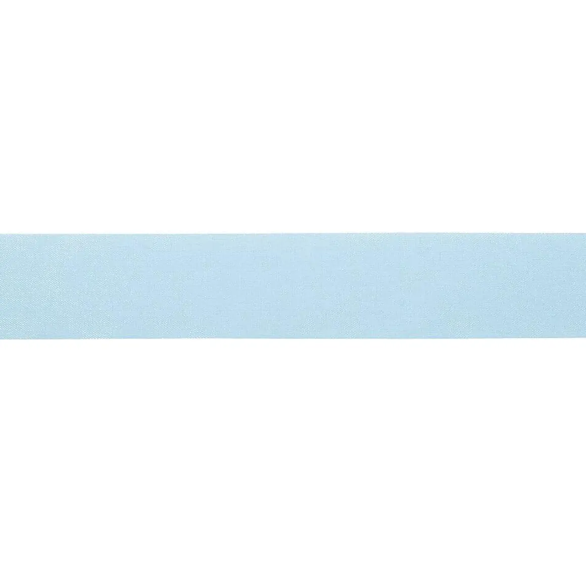 Cinta De Chifón Con Alambre, Color Azul Claro, Anchura 25 Mm