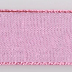 Cinta De Gasa Con Orillo 6mm X 50m Rosa
