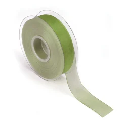 Cinta De Gasa Con Orillo 25mm X 50m Verde