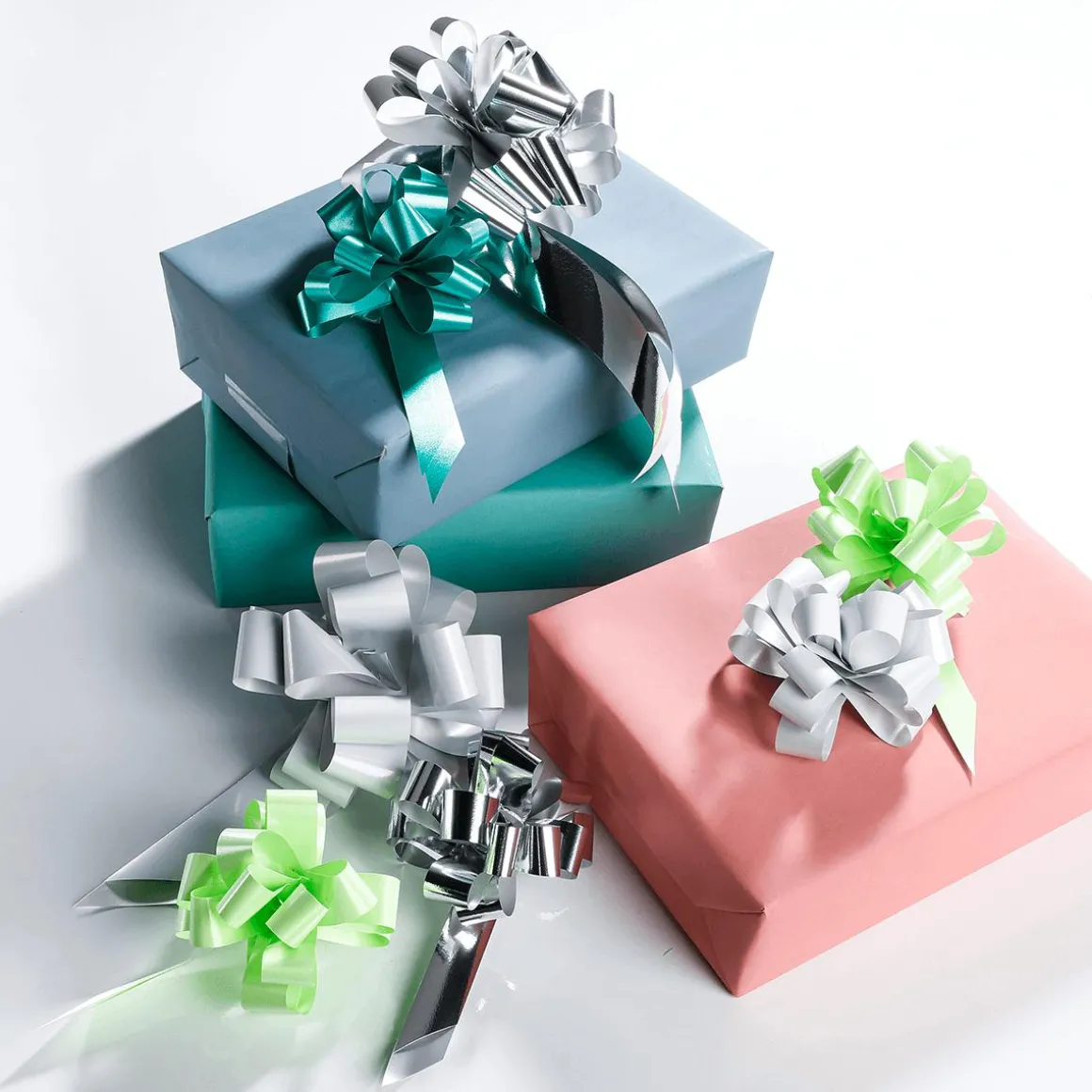 Cinta De Regalo, Ø 10 Cm, Color Verde