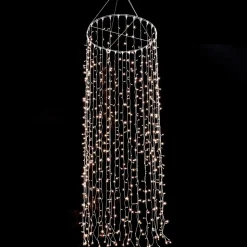 Colgante De Cadenas De Luces LED 24V Para Interiores, 720 LED, 300 X 100 Cm
