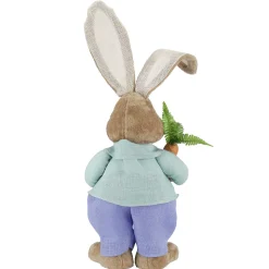 Conejo De Pascua XXL De Peluche Con Zanahoria Y Pala 36 X 23 X 92 Cm
