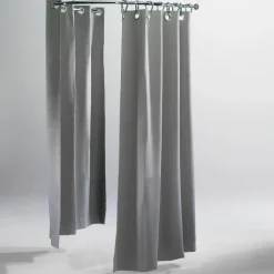 Cortina De Cubículo Semicircular, 200 Cm De Largo, Gris