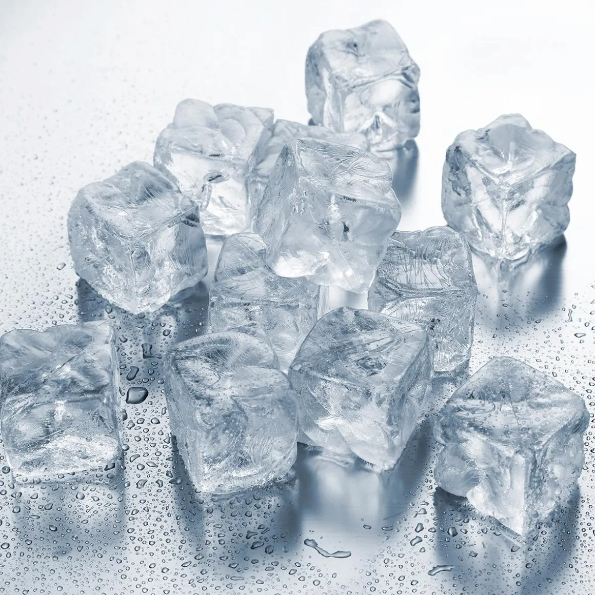 Cubitos De Hielo Aptos Para Alimentos, 12 Piezas