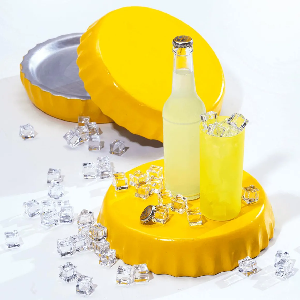 Cubitos De Hielo Decorativos De Acrílico, 500 G
