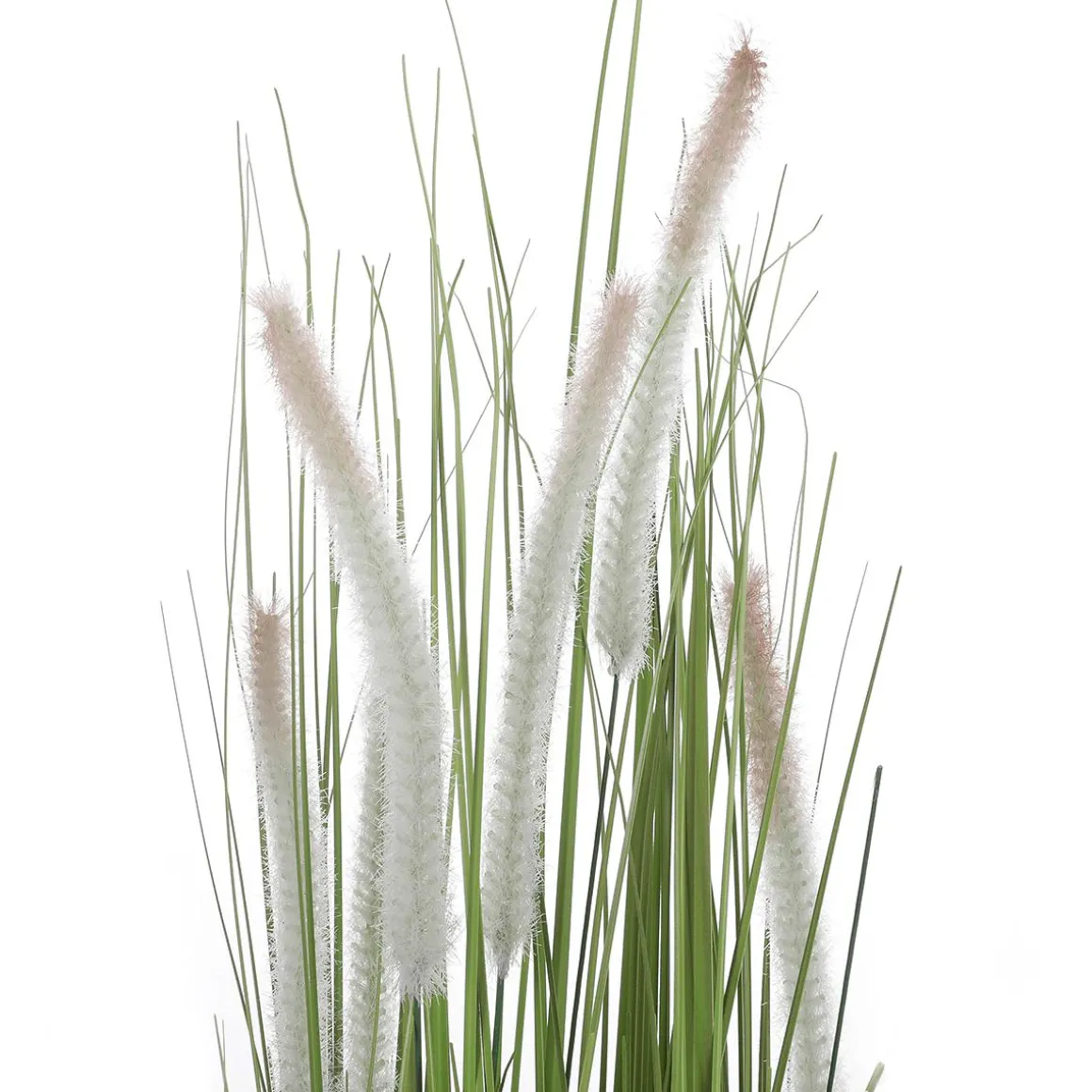 Deco Lampbush Grass En Maceta Negra 90 Cm