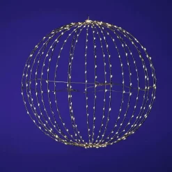 Esfera Luminosa LED Para Exteriores, LED Cálido - Blanco, Ø 50 Cm