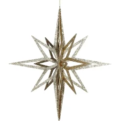 Estrella Decorativa 3D, Ø 60 Cm, Oro