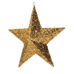 Estrella Decorativa, Dorado, Ø 80 Cm