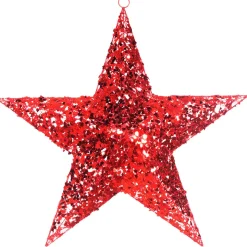 Estrella Gigante Decorativa Roja Ø 80 Cm