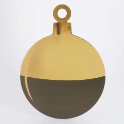 Expositor De Bolas De Navidad 51 X 67 Cm Negro Oro