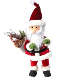 Figura De Papá Noel Decorativo 43 Cm