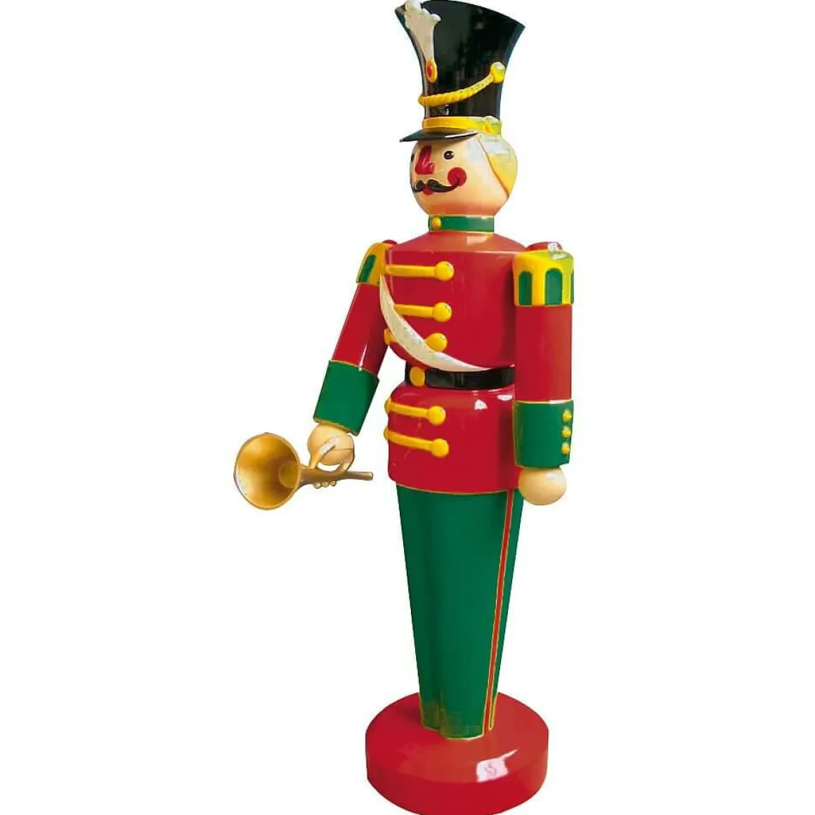 Figura De Soldado Con Trompeta, 185 Cm