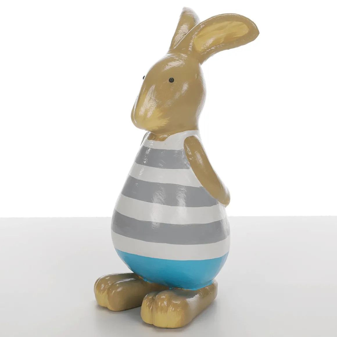 Figura Decorativa Conejo De Pascua Azul, 39 Cm