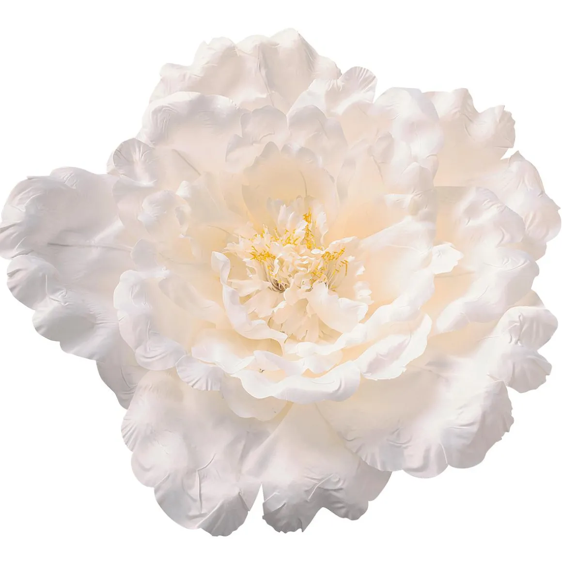 Flor De Peonía XL 65 Cm Ø, Blanca
